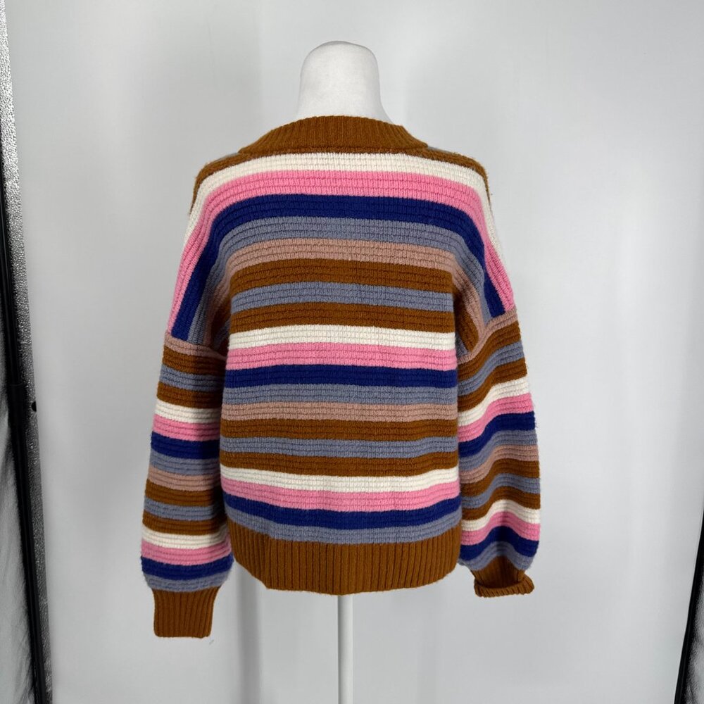 Madewell Striped Springview Sweater Cardigan Size S - Picture 8 of 13